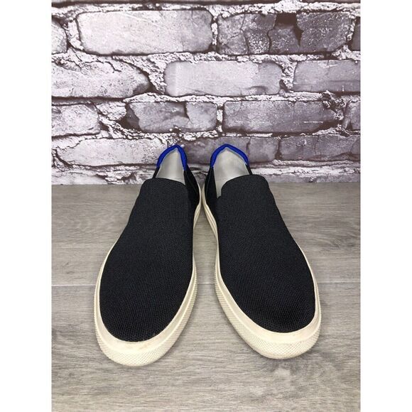 Rothy’s Black Knit Fabric The Original Slip On Sneaker Shoes Women Sz 9M US/40EU - Picture 9 of 16